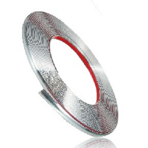 CHROME BEADING - 10MM X15M CLIP ON