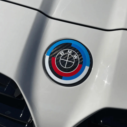 BONNET BADGE- BMW CARBON HERITAGE 82MM BONNET BADGE- BMW CARBON HERITAGE 82MM