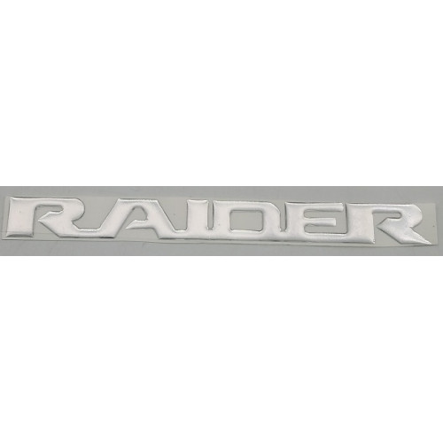 GEL BADGE- RAIDER 200X20