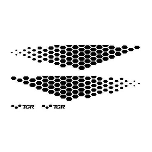 STICKER KIT TCR DOTS BLACK