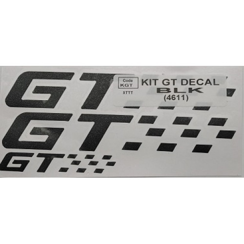 S/STICKER-GT BLACK S/STICKER-GT BLACK