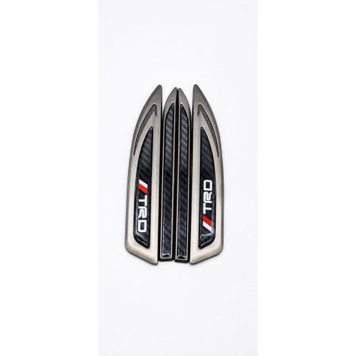 TRD STEEL CARBON 4PCS SIDE MARKERS TRD STEEL CARBON 4PCS SIDE MARKERS