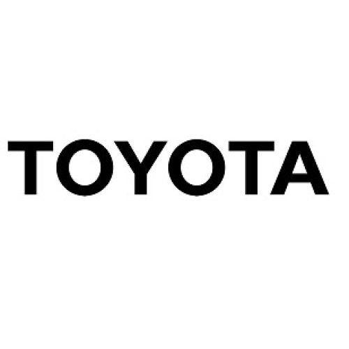 TAILGATE STICKER-TOYOTA BLACK