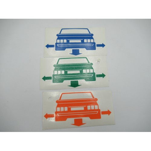 VINYL STICKER- LOWERED CAR