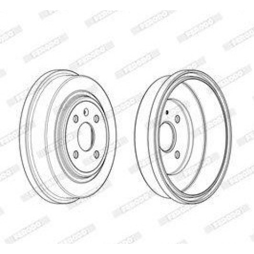 FDR329778 FERODOD BRAKE DRUM REAR-OPEL FDR329778 FERODOD BRAKE DRUM REAR-OPEL