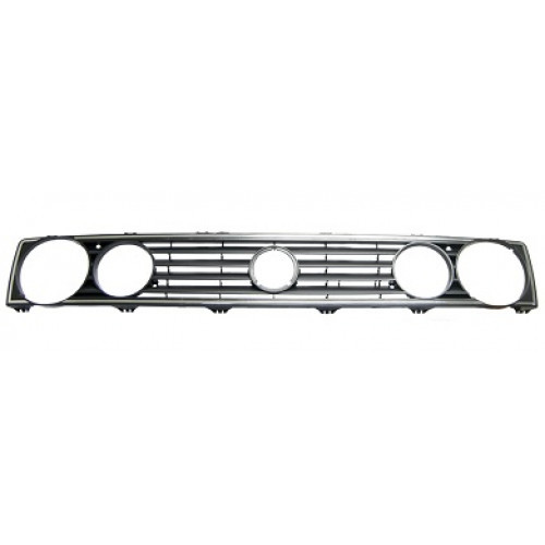 VW G1 GRILLE 87-09 DBL CHROME + SML HOLE VW G1 GRILLE 87-09 DBL CHROME + SML HOLE