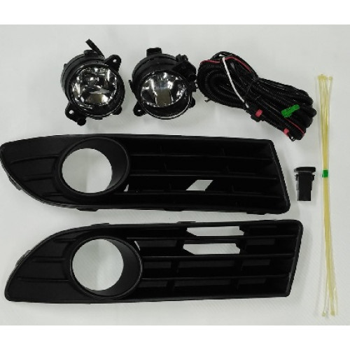 VW POLO 05-09 FL + GRILLES SET BLACK VW POLO 05-09 FL + GRILLES SET BLACK