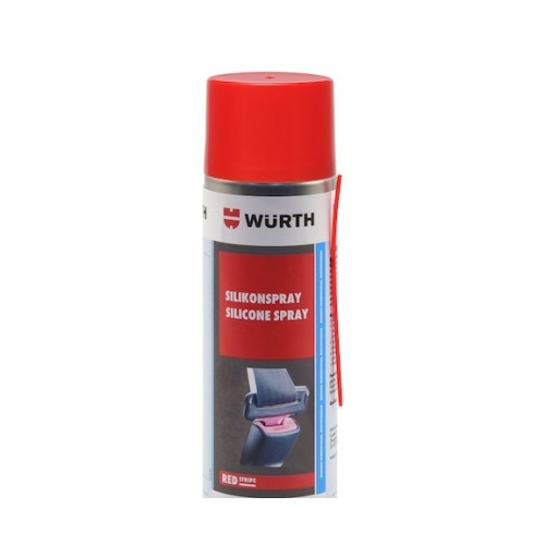 WURTH-SILICONE SPRAY RED STRIP 500ML